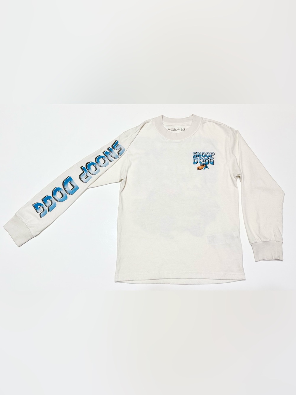 abercrombie kids Boys Snoop Dogg Long-Sleeve Graphic Tee Relaxed Fit - 9/10